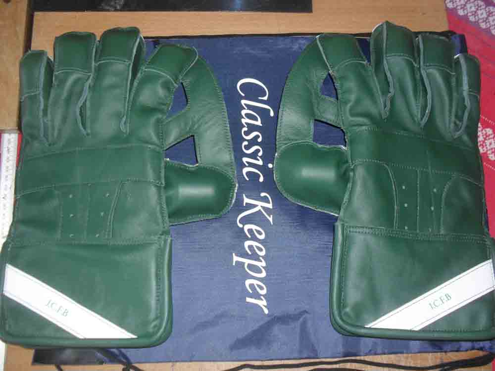 Joshua Byrne green wicket keeping gloves